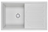 Кухонная мойка Granula GR-8002 8002wh, арктик 8002, АРКТИК