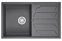 Кухонная мойка Granula GR-8002 8002bg, графит 8002, ГРАФИТ
