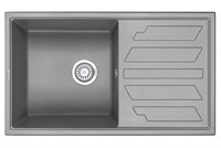 Кухонная мойка Granula GR-8002 8002al, алюминиум 8002, АЛЮМИНИУМ