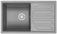 Кухонная мойка Granula GR-8601 8601al, алюминиум 8601, АЛЮМИНИУМ