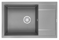 Кухонная мойка Granula GR-7805 7805al, алюминиум 7805, АЛЮМИНИУМ