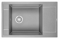 Кухонная мойка Granula GR-7806 7806al, алюминиум 7806, АЛЮМИНИУМ