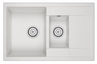 Кухонная мойка Granula GR-7802 7802wh, арктик 7802, АРКТИК