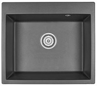Кухонная мойка Granula GR-6001 6001bl, черный 6001, ЧЁРНЫЙ