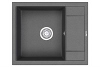 Кухонная мойка Granula GR-6002 6002bg, графит 6002, ГРАФИТ