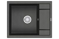 Кухонная мойка Granula GR-6002 6002bl, черный 6002, ЧЁРНЫЙ