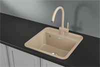 Кухонная мойка Granula ST-5001 5001be, бежевый 5001, БЕЖЕВЫЙ