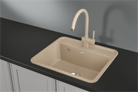 Кухонная мойка Granula ST-5601 5601be, бежевый 5601, БЕЖЕВЫЙ
