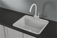 Кухонная мойка Granula ST-5601 5601wh, белый 5601, БЕЛЫЙ