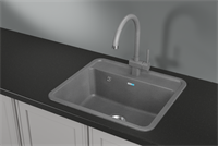 Кухонная мойка Granula ST-5601 5601bg, графит 5601, ГРАФИТ