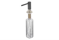 Дозатор для жидкого мыла кухонный Granula GR-018 D 018Dbg, графит 018 D,ГРАФИТ (ЧЁРНО-СЕРЫЙ)