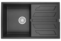 Кухонная мойка Granula GR-8002 8002tr, турмалин 8002, ТУРМАЛИН
