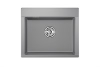 Кухонная мойка Granula Estetica ES-5804 5804, Алюминиум, алюминиум 5804, АЛЮМИНИУМ