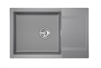 Кухонная мойка Granula Estetica ES-7807 7807, Алюминиум, алюминиум 7807, АЛЮМИНИУМ