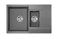 Кухонная мойка Granula Estetica ES-7808 7808, Графит, графит 7808, ГРАФИТ