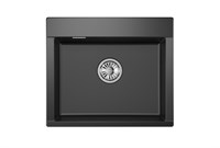 Кухонная мойка Granula Estetica ES-5804 5804, Шварц, шварц (чёрный металлик) 5804, ШВАРЦ
