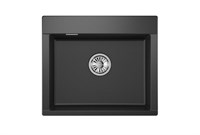Кухонная мойка Granula Estetica ES-5804 5804, Чёрный, чёрный 5804, ЧЁРНЫЙ