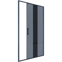 Душевая дверь Alex Baitler 110 AB64B110 профиль Черный стекло тонированное AB64B110