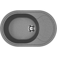 Кухонная мойка Ulgran Classic U-610-309 Темно-серая U-610-309