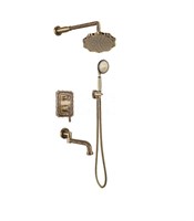 Душевая система встраиваемая Bronze de Luxe WINDSOR 10137F, бронза 10137F