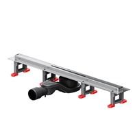 W01SC-S11-060-05SB MasterFlow Трап для душа линейный универс затвор Slim line 60см цвет сталь мат W01SC-S11-060-05SB
