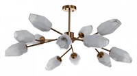 Люстра на штанге Indigo Boccio 13003/12C Brass indg_v000005