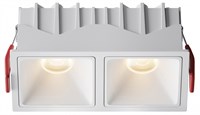 Встраиваемый светильник Maytoni Alfa LED DL043-02-10W3K-SQ-W-1 MY_DL043-02-10W3K-SQ-W-1