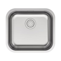 Мойка кухонная Paulmark Vello VE48-BS, 48 см, нержавеющая сталь, цвет брашированная нержавеющая сталь VE48-BS