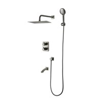 Душевая система Lemark Bronx LM3742GM, термостатическая, графит lm3742gm