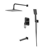 Душевая система Iddis Slide SLIBL03i68 Черная матовая SLIBL03i68