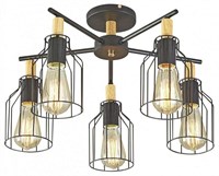 Люстра на штанге Escada Texas 469/5PL Black esc_469_5pl_black