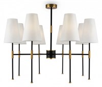 Люстра на штанге Freya Tida FR5196PL-08BBS MY_FR5196PL-08BBS