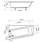 Акриловая ванна Ravak 10° 160x95 L C831000000 C831000000