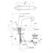 Смеситель для умывальника Ravak Classic CL 011.00 с донным клапаном (X070081) X070081