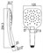 Душевой набор с держателем Ravak 907.00 (X07S010) X07S010