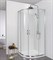 Душевой уголок BRAVAT Line без поддона две раздвижные двери 900x900x2000 (BS090,1201A) BS090.1201A