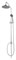 Душевая колонна без смесителя Bravat Fit R (D283CP-2-RUS) D283CP-2-RUS - фото 238962