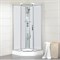 Душевая кабина BRAVAT Waterfall с задними стенками и смесителем (BC090.6100A) BC090.6100A