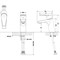 Смеситель для умывальника BRAVAT Line F15299C-1 F15299C-1