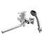 Смеситель для ванны c длинным изливом с аксессуарами Bravat Riffle  (F672106C-LB) F672106C-LB - фото 249387