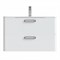 Тумба с раковиной IDDIS Brick 80 подвесная белая (BRI80W0i95K) BRI80W0i95K