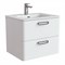 Тумба с раковиной IDDIS Brick 60 подвесная белая (BRI60W0i95K) BRI60W0i95K - фото 257656