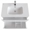 Тумба с раковиной IDDIS Edifice 80 подвесная белая (EDI80W0i95K) EDI80W0i95K