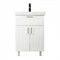 Тумба с умывальником для ванной комнаты напольная белая/под дерево 60 см Sena IDDIS SEN60W2i95K (SEN60W2i95K) SEN60W2i95K