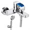 Смеситель Lemark Aura LM0614C для ванны и душа, излив монолит LM0614C - фото 260472