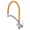 Смеситель Lemark Comfort LM3070C-Orange для кухонной мойки, с подключением к фильтру, хром/оранжевый LM3070C-Orange - фото 260664