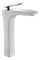Смеситель для раковины Timo Helmi (4011/00-16F chrome white) 4011/00-16F - фото 262108