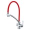 Смеситель Lemark Comfort LM3070C-Red для кухонной мойки, с подключением к фильтру, хром/красный LM3070C-Red - фото 272787