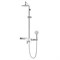 Душевая стойка Lemark Tropic LM7007C, с изливом, хром/белый LM7007C - фото 272835