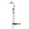 Душевая система Lemark Tropic LM7009C, с изливом, хром/черный LM7009C - фото 272841